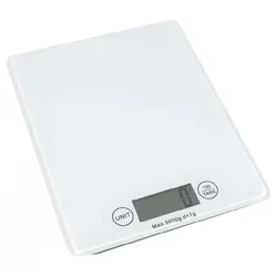 Saro Küchenwaage digital Glasplatte 5 kg Modell 4745BO