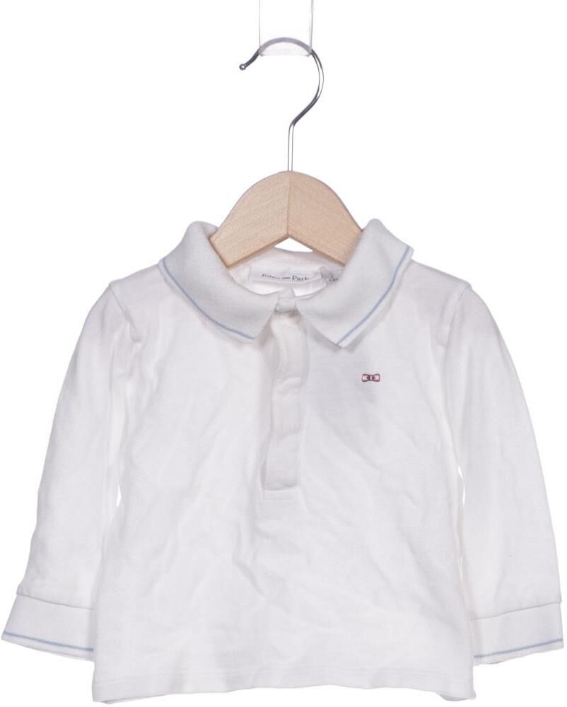 Eden Park Jungen Poloshirt, Weiß, Gr. EU 80, Baumwolle - Second Hand