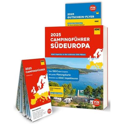 ADAC Campingführer Südeuropa 2025, Taschenbuch von , ADAC Reiseführer ein Imprint von GRÄFE UND UNZER Verlag GmbH