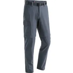 MAIER SPORTS Herren Hose Torid slim zip He-Zip Off Hose el., Größe 48 in Grau Grau