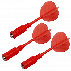 Karella Magnet-Ersatzpfeile für Karella Dartboard Magnet - Set Family - 3 Stück rot 297462