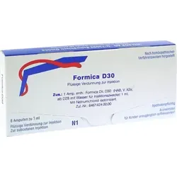 WELEDA FORMICA D 30 Ampullen 8X1 ml Ampullen