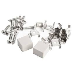Deko Light 930531 Montageset für D Flex Line 10,0 x 10,0 mm Montageset Edelstahl 1 St.