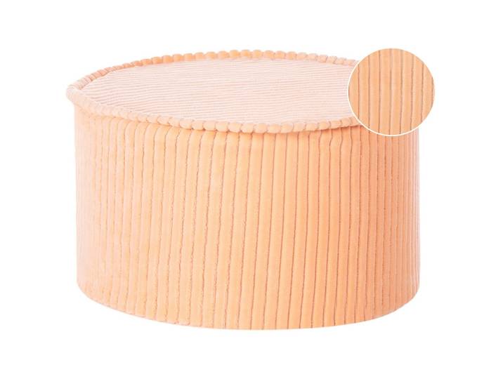 POUF Pfirsichrosa Zikria