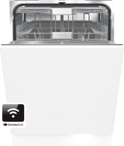 Gorenje GV693C60XXL Vollintegrierter Geschirrspüler, 60 cm, 16 Maßgedecke, 3 Körbe, WiFi ConnectLifeTouchControl, QuickIntensiv-Programm
