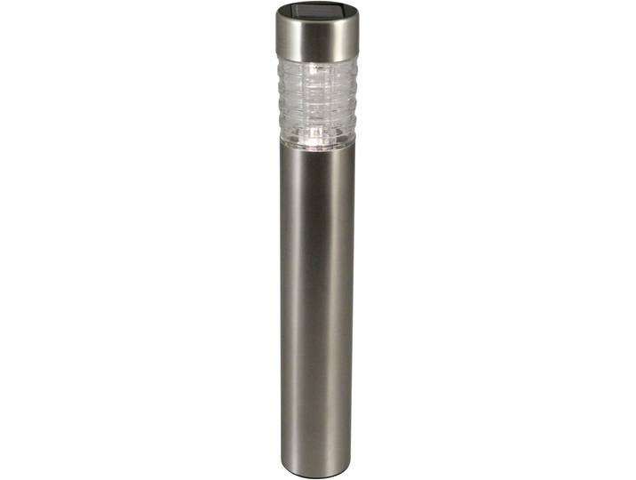 Gartenleuchte LUXFORM Solar-Gartenleuchten Tacoma 5 Lumen - 3 Stück , silber (stainless steel), 3 Stk., Leuchten, Gartenleuchte, Aus Edelstahl & Glas gefertigt
