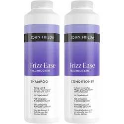 1L JOHN FRIEDA Frizz Ease Traumlocken Duo Set (Shampoo 500ml + Conditioner 500ml)