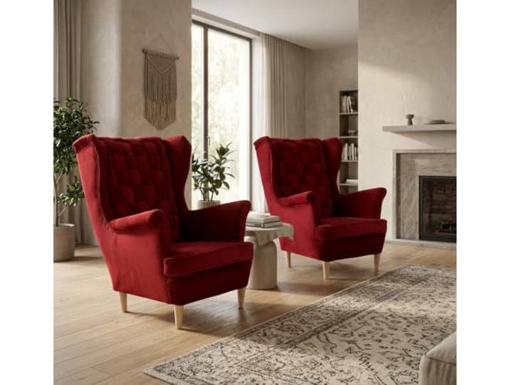 Family Meble 2er-Set Ohrensessel Carol – Variante Carol Royal 311