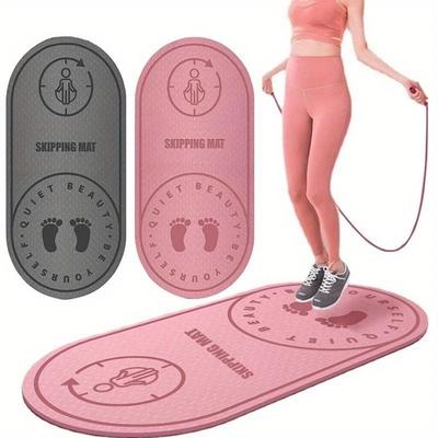 Uplifted Finds TPE Jump Rope Mat For High Impact Fitness Training TPE Jump Rope Mat For High Impact Fitness Training