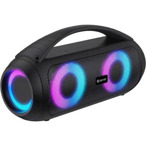 Denver Bluetooth-Lautsprecher BTG-618, schwarz, Party-Lautsprecher, mit RGB-Beleuchtung, 4h Akkulaufzeit, 40 W