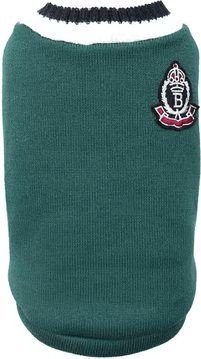 Inspire Curations CozyPaws Winter Pet Sweater Vest green m