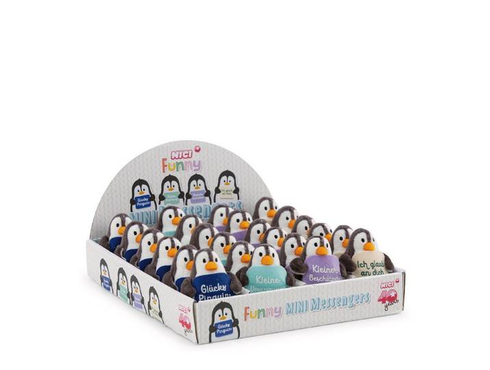 Nici Plüschfigur Nici 63206 Sortiment Kuscheltier Funny Mini Messengers 4
