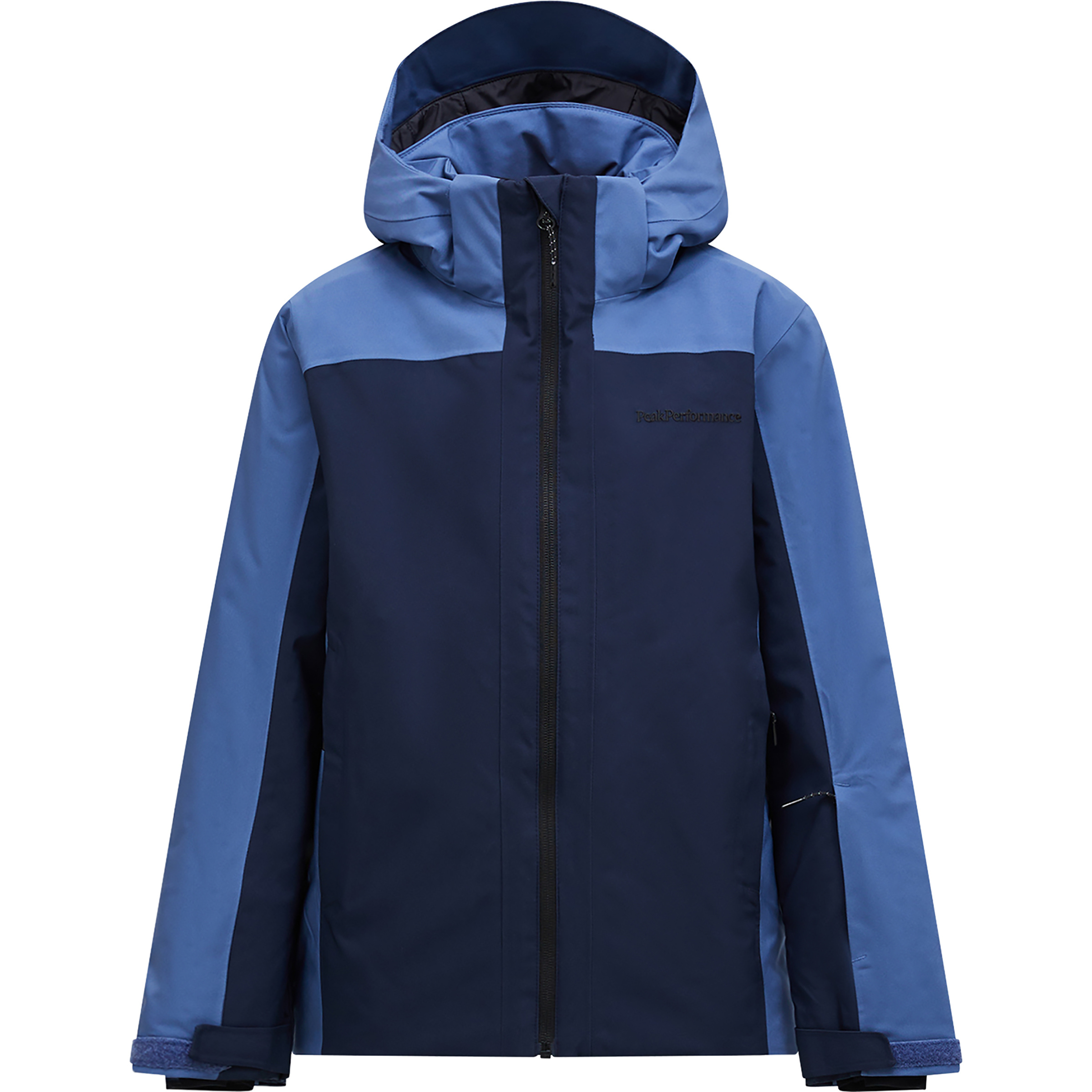 Peak Performance Maroon Blocked Kinder Isolationsjacke blau Größe 130 Skifahren Elastisch Wasserabweisend