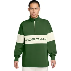 Nike Golf Pullover Jordan Golf Half-Zip, dunkelgrün/creme