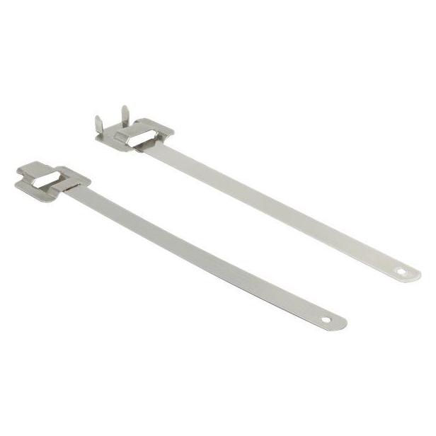 Delock Kabelbinder 25cm (Packung mit 10) (Klettkabelbinder, 250 mm, 10 Stk.) (18763)