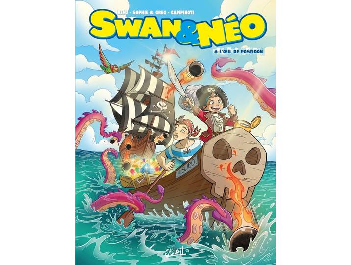 Swan et Néo Tome 06 - L'Oeil de Poséidon - L'OEil de Poséidon (BD)