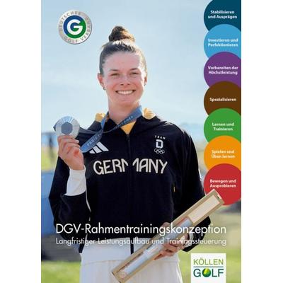 DGV-Rahmentrainingskonzeption, Taschenbuch von Wiesbaden Deutscher Golf Verband e.V. (DGV), Köllen, 978-3-88579-596-4