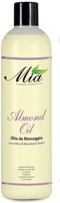 Mia Cosmetici Olio Da Massaggio Con Olio Di Mandorle 500 Ml