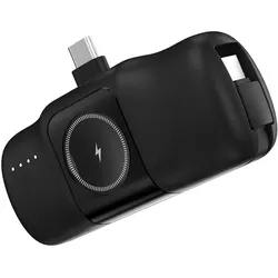Wozinsky Mini Powerbank 5000 mAh – kompakte Powerbank mit USB-C Kabel, 15W Ladeleistung