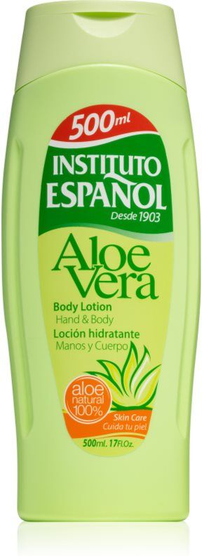 Instituto Español Aloe Vera lait corporel apaisant 500 ml