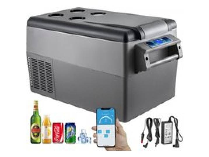 VEVOR Compresseur Portable Réfrigérateur Portatif Petit Réfrigérateur pour véhicule 220V