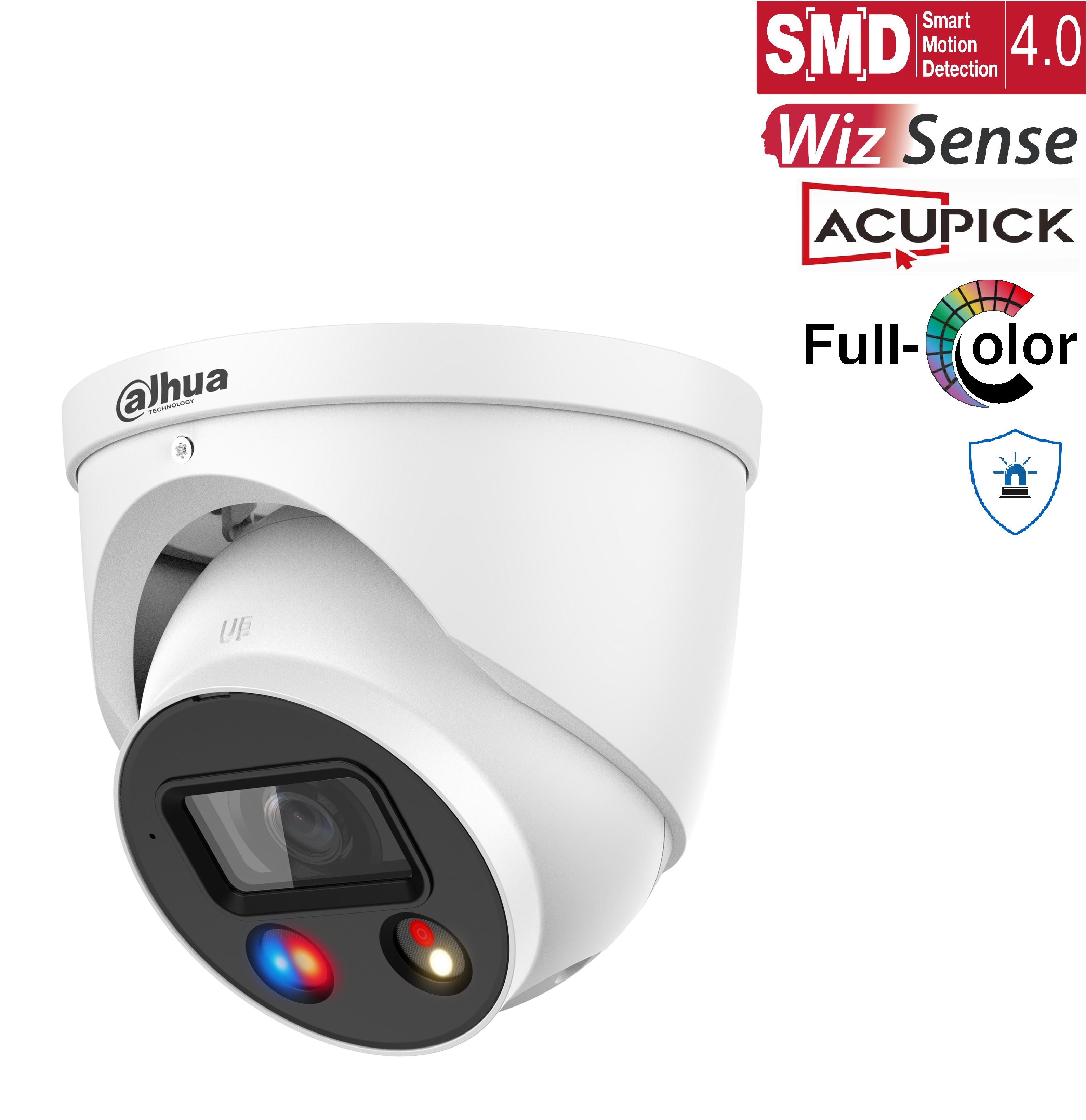 Dahua IPC-HDW3449HP-AS-PV-0280B-S5 IP Eyeball Überwachungskamera 4MP WizSense H.265 H.264 MJPEG