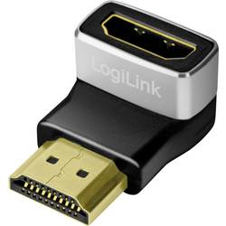 LogiLink AH0005A HDMI Adapter [1x HDMI-Buchse - 1x HDMI-Stecker] Schwarz-Grau