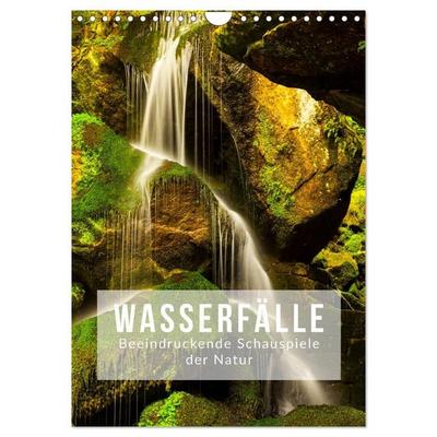 Wasserfälle. Beindruckende Schauspiele der Natur (Wandkalender 2027 DIN A4 hoch), CALVENDO Monatskalender