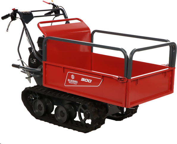 Blue Bird Carrier 300 - Brouette extensible à moteur sur chenilles - Charge 300Kg
