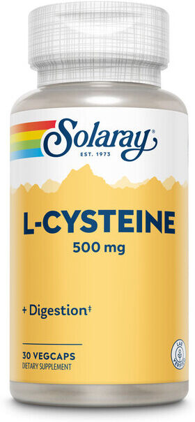 Solaray L-Cysteine 500 mg 30 Capsules
