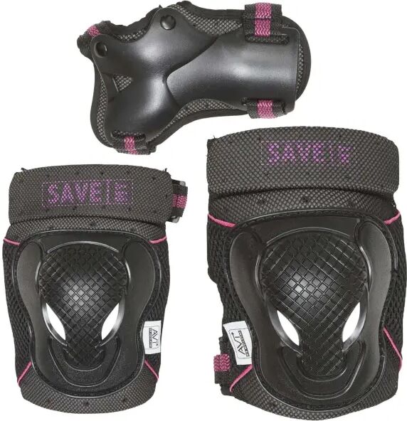 Inline Schützer Save My Bones (XS - Schwarz/Pink)