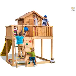 Fungoo Spielturm "My Side Step On",teak,