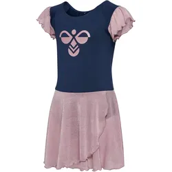 hummel hmlJR Mix Glitter Kleid Mädchen 1009 - black iris 146
