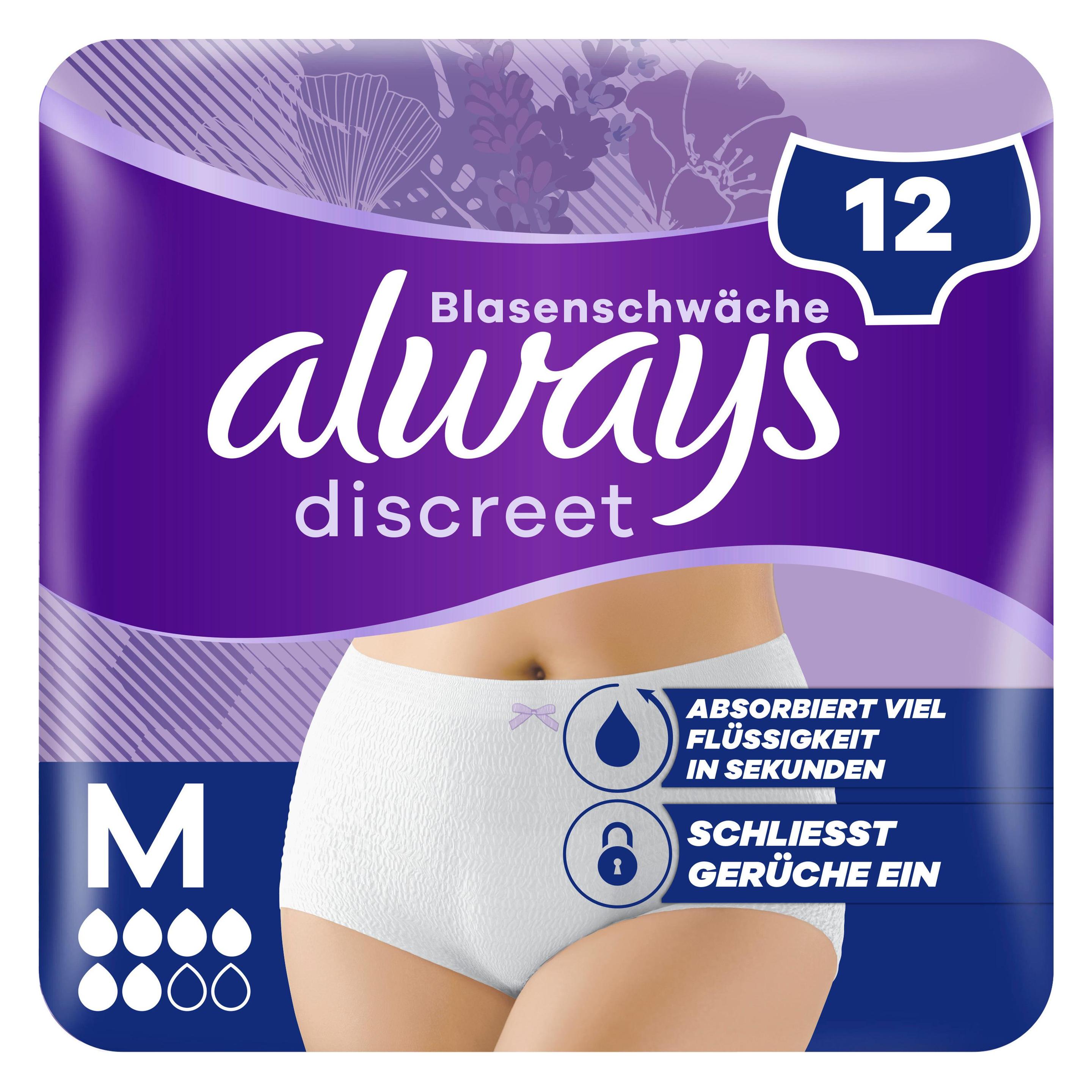 Always Discreet Inkontinenz Pants M 12 (12x) (8006530093484)