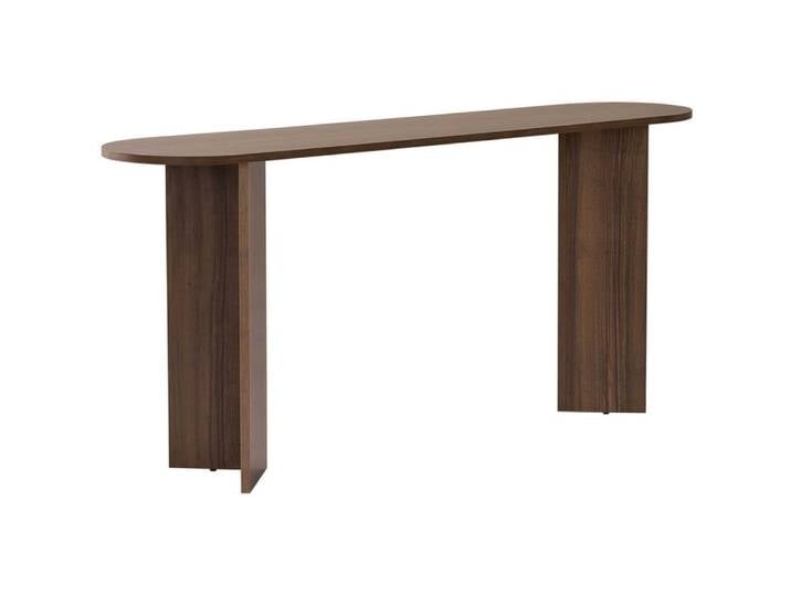 Console moderne en aggloméré sira noyer