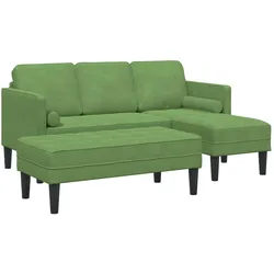 vidaXL, Sofa + Bettsofa, Hapeno (mit Bank)
