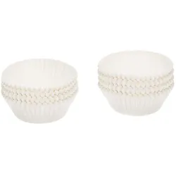 Patisse Papierförmchen uni ø 5 cm, Backform, Weiss