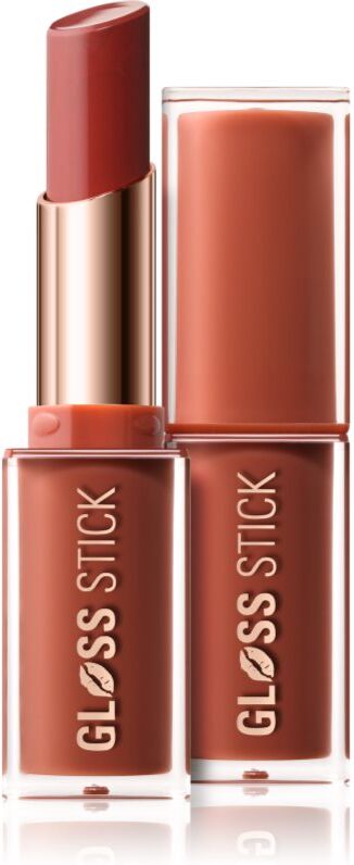 Revolution Pout Lip Gloss Stick moisturising glossy lipstick shade Toffee Nude 3 g
