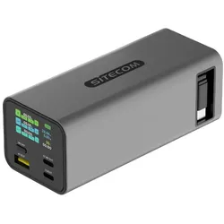 Sitecom Laptop Powerbank 20000 mAh 100W mit ausziehbarem USB C Kabel
