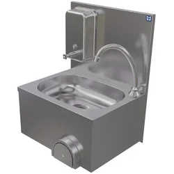 Virtus Handwaschbecken mit Kniebedienung und Seifenspender (9029B)