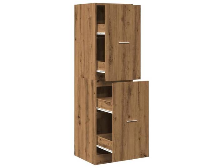 Armoire d'apothicaire - mango - Armoire haute - chêne artisanal bois d'ingénierie M1321