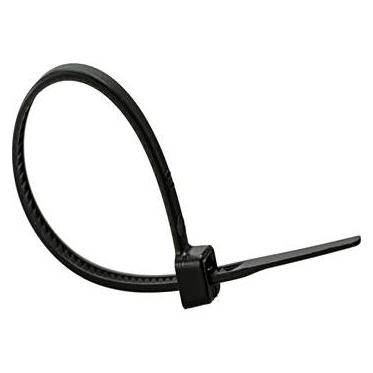 RS PRO Nylon 66 Kabelbinder Schwarz 4,5 mm x 300mm (300 mm, 1000 Stk.) (TRK-300-48B-49P1000)