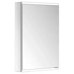 KEUCO Royal Modular 2.0 Spiegelschrank beleuchtet Wandvorbau, 1 Steckdose 500x700x120mm silber-eloxiert