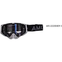 Amoq, Sportbrille, Aster (Black Anthracite), Grau