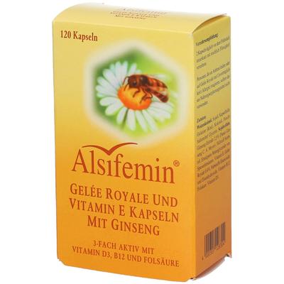 Alsifemin Gelee Royal+Vit.E m.Ginseng Kapseln 120 St