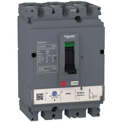 Schneider Electric LV510472 Leistungsschalter EasyPact CVS100N, 50kA bei 415VAC, 32A, TM-D Auslöser, 3P3d