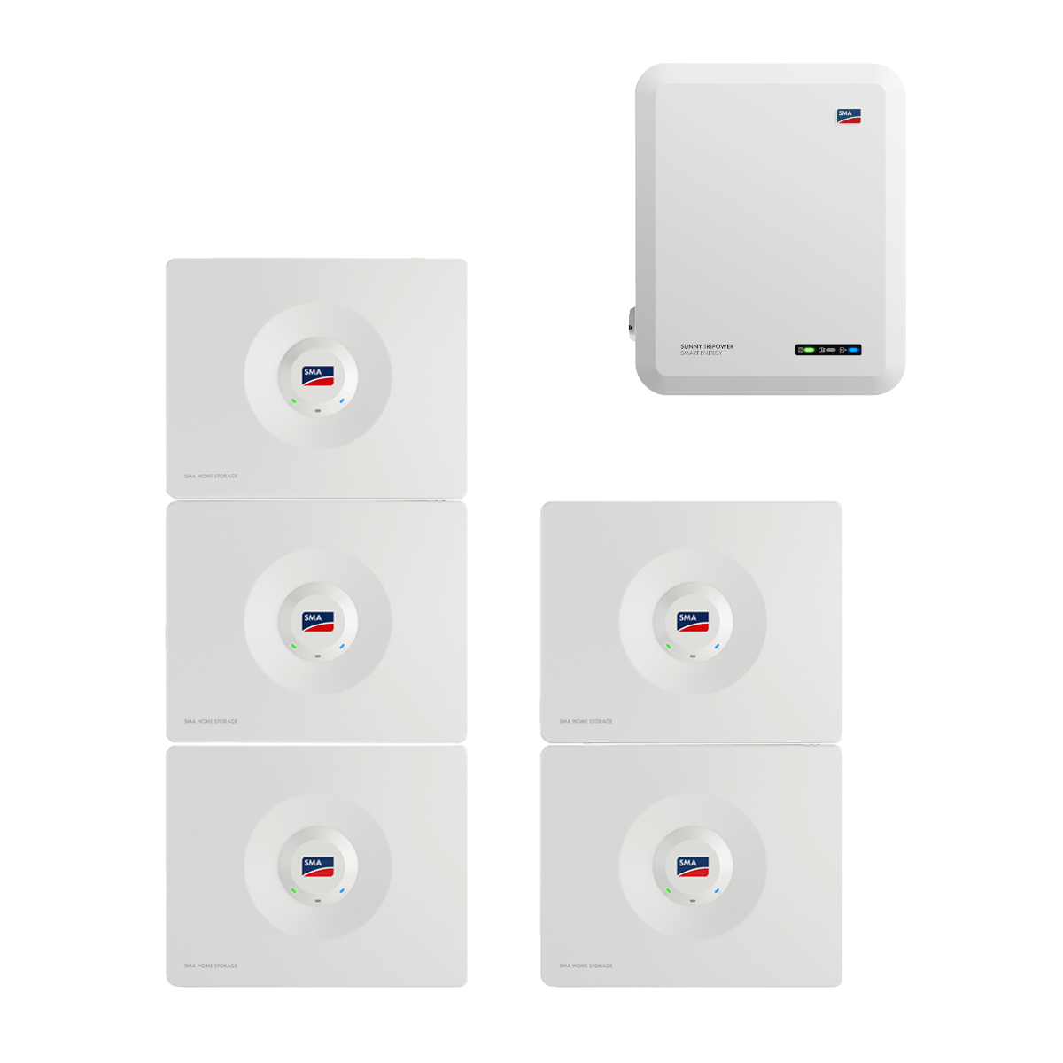 Home Storage 16,4 kWh + Sunny Tripower Smart Energy 10 kW