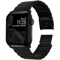 Nomad Band Titanium (49 mm, Titan), Uhrenarmband, Schwarz