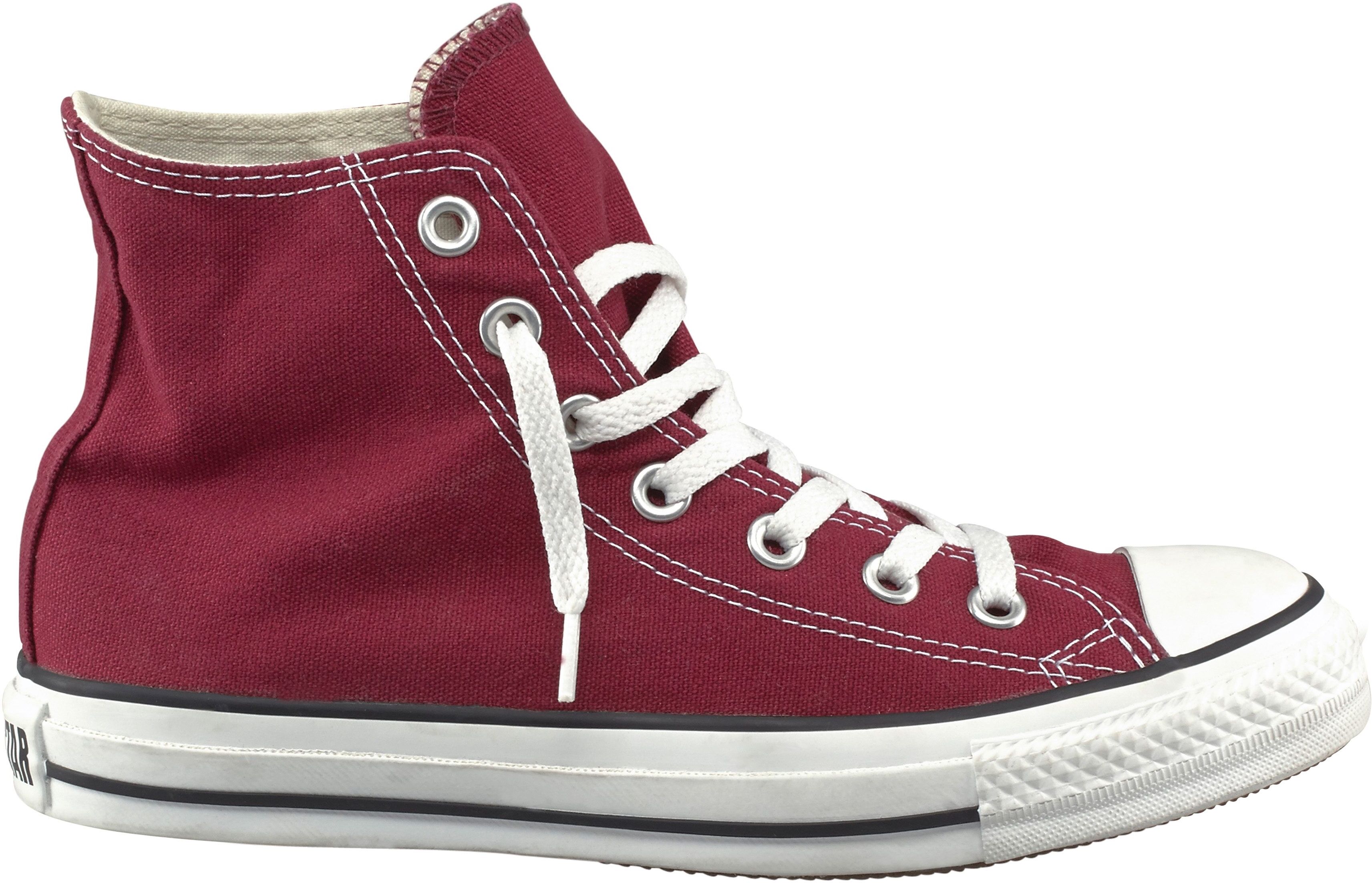 Sneaker CONVERSE "Chuck Taylor All Star Hi", Damen, Gr. 41, rot (maroon), Textil, Schuhe Sneaker maroon 41