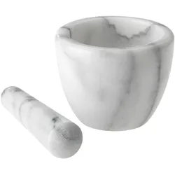 WESTMARK Marmor Mörser 10.2 cm weiß/grau